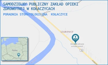 PORADNIA STOMATOLOGICZNA - SAMODZIELNY PUBLICZNY ZAKŁAD OPIEKI ZDROWOTNEJ W KOŁACZYCACH - UL. ADAMA MICKIEWICZA 90,  KOŁACZYCE