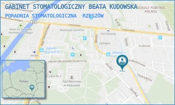 PORADNIA STOMATOLOGICZNA - GABINET STOMATOLOGICZNY BEATA KUDOWSKA - UL. MIESZKA I 10,  RZESZÓW