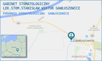 PORADNIA STOMATOLOGICZNA - GABINET STOMATOLOGICZNY LEK.STOM.STANISŁAW WIKTOR GAWŁUSZOWICE - UL. GAWŁUSZOWICE 6C,  GAWŁUSZOWICE