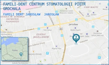 FAMILI DENT JAROSŁAW - FAMILI-DENT CENTRUM STOMATOLOGII PIOTR GROCHALA - PIEKARSKA 3,  JAROSŁAW