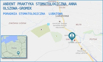 PORADNIA STOMATOLOGICZNA - ANDENT PRAKTYKA STOMATOLOGICZNA ANNA OLSZOWA-GROMEK - UL. LUBATOWA 287A,  LUBATOWA