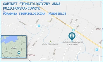 PORADNIA STOMATOLOGICZNA - GABINET STOMATOLOGICZNY ANNA POZICHOWSKA-CUPRYK - UL. ŚW. FLORIANA 2,  NOWOSIELCE