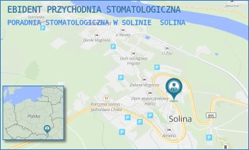 PORADNIA STOMATOLOGICZNA W SOLINIE - EBIDENT PRZYCHODNIA STOMATOLOGICZNA - 46,  SOLINA