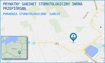 PORADNIA STOMATOLOGICZNA - PRYWATNY GABINET STOMATOLOGICZNY IWONA PRZEPIÓRSKA - WYSZYŃSKIEGO10,  ŁAŃCUT