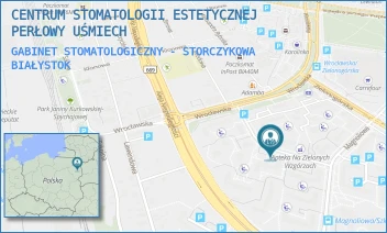 GABINET STOMATOLOGICZNY - STORCZYKOWA - CENTRUM STOMATOLOGII ESTETYCZNEJ PERŁOWY UŚMIECH - STORCZYKOWA 5/GAB 115,  BIAŁYSTOK
