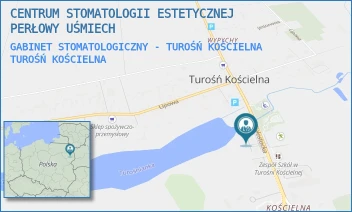 GABINET STOMATOLOGICZNY - TUROŚŃ KOŚCIELNA - CENTRUM STOMATOLOGII ESTETYCZNEJ PERŁOWY UŚMIECH - BIAŁOSTOCKA 7,  TUROŚŃ KOŚCIELNA