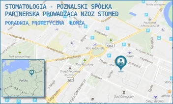 PORADNIA PROTETYCZNA - STOMATOLOGIA - POZNALSKI SPÓŁKA PARTNERSKA PROWADZĄCA NZOZ STOMED - DŁUGA 22/2,  ŁOMŻA