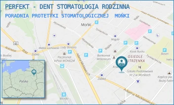 PORADNIA PROTETYKI STOMATOLOGICZNEJ - PERFEKT - DENT STOMATOLOGIA RODZINNA - WYZWOLENIA 2C/5,  MOŃKI