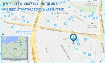 GABINET STOMATOLOGICZNY - NZOZ VITA GRAŻYNA MATULANIS - KS. JERZEGO POPIEŁUSZKI 71,  BIAŁYSTOK