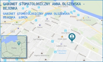 GABINET STOMATOLOGICZNY ANNA OLSZEWSKA - BEJENKA - GABINET STOMATOLOGICZNY ANNA OLSZEWSKA - BEJENKA - SENATORSKA 3A/15,  ŁOMŻA