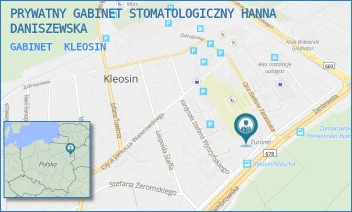 GABINET - PRYWATNY GABINET STOMATOLOGICZNY HANNA DANISZEWSKA - ZAMBROWSKA 20,  KLEOSIN