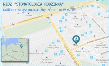 GABINET STOMATOLOGICZNY NR 2 - NZOZ "STOMATOLOGIA RODZINNA" - KEN 54/5,  BIAŁYSTOK