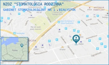 GABINET STOMATOLOGICZNY NR 1 - NZOZ "STOMATOLOGIA RODZINNA" - RZEMIEŚLNICZA 37,  BIAŁYSTOK