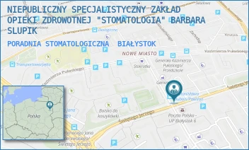 PORADNIA STOMATOLOGICZNA - NIEPUBLICZNY SPECJALISTYCZNY ZAKŁAD OPIEKI ZDROWOTNEJ "STOMATOLOGIA" BARBARA SLUPIK - ŚWIĘTEGO JERZEGO 22,  BIAŁYSTOK