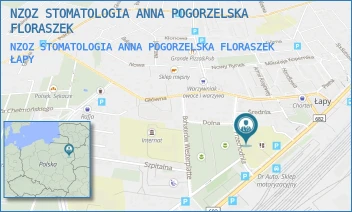 NZOZ STOMATOLOGIA ANNA POGORZELSKA FLORASZEK - NZOZ STOMATOLOGIA ANNA POGORZELSKA FLORASZEK - SIKORSKIEGO 68,  ŁAPY