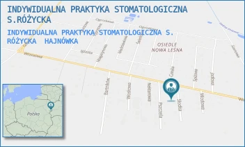 INDYWIDUALNA PRAKTYKA STOMATOLOGICZNA S. RÓŻYCKA - INDYWIDUALNA PRAKTYKA STOMATOLOGICZNA  S.RÓŻYCKA - SŁODKA 6,  HAJNÓWKA