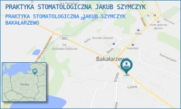 PRAKTYKA STOMATOLOGICZNA JAKUB SZYMCZYK - PRAKTYKA STOMATOLOGICZNA JAKUB SZYMCZYK - KOZIA 1,  BAKAŁARZEWO