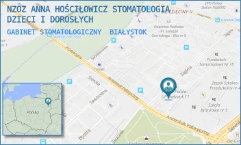 GABINET STOMATOLOGICZNY - NZOZ ANNA HOŚCIŁOWICZ STOMATOLOGIA DZIECI I DOROSŁYCH - ZAGÓRNA 2A,  BIAŁYSTOK