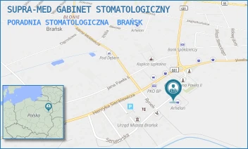 PORADNIA STOMATOLOGICZNA - SUPRA-MED GABINET STOMATOLOGICZNY - KOŚCIELNA 9/7,  BRAŃSK