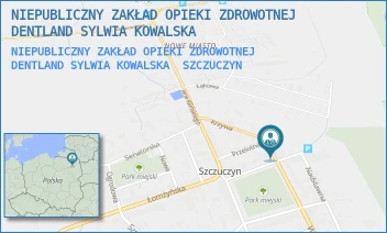 NIEPUBLICZNY ZAKŁAD OPIEKI ZDROWOTNEJ DENTLAND SYLWIA KOWALSKA - NIEPUBLICZNY ZAKŁAD OPIEKI ZDROWOTNEJ DENTLAND SYLWIA KOWALSKA - KRZYWA 2,  SZCZUCZYN
