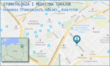 PORADNIA STOMATOLOGII OGÓLNEJ - STOMATOLOGIA I MEDYCYNA TOKAJUK - ŻELAZNA 9/7,  BIAŁYSTOK