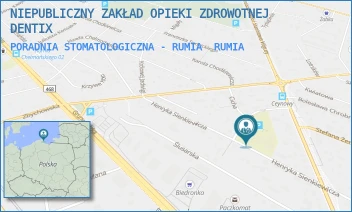 PORADNIA STOMATOLOGICZNA - RUMIA - HANNA ŁANGOWSKA,NIEPUBLICZNY ZAKŁAD OPIEKI ZDROWOTNEJ DENTIX - UL. SIENKIEWICZA 30,  RUMIA