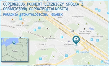 PORADNIA STOMATOLOGICZNA - COPERNICUS PODMIOT LECZNICZY SPÓŁKA Z OGRANICZONĄ ODPOWIEDZIALNOŚCIĄ - ALEJA ZWYCIĘSTWA 39,  GDAŃSK