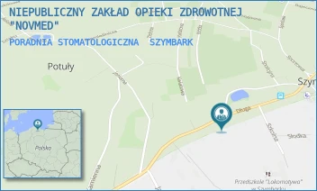 PORADNIA STOMATOLOGICZNA - NIEPUBLICZNY ZAKŁAD OPIEKI ZDROWOTNEJ "NOVMED" S.C. - UL. DŁUGA 31,  SZYMBARK