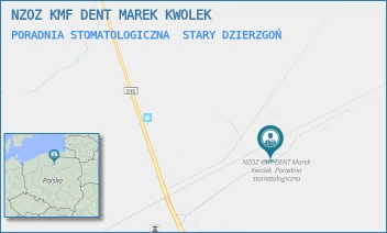 PORADNIA STOMATOLOGICZNA - NZOZ KMF DENT MAREK KWOLEK - STARY DZIERZGOŃ 52,  STARY DZIERZGOŃ