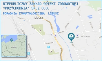 PORADNIA STOMATOLOGICZNA - NIEPUBLICZNY ZAKŁAD OPIEKI ZDROWOTNEJ "PRZYCHODNIA" SP.Z O.O. - UL. ROGALI 1,  LIPUSZ