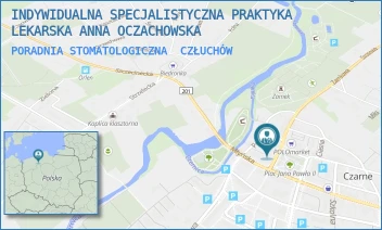 PORADNIA STOMATOLOGICZNA - INDYWIDUALNA SPECJALISTYCZNA PRAKTYKA LEKARSKA ANNA OCZACHOWSKA - UL. PL. WOLNOŚCI 4,  CZŁUCHÓW