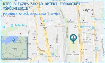 PORADNIA STOMATOLOGICZNA - NIEPUBLICZNY ZAKŁAD OPIEKI ZDROWOTNEJ "ŚRÓDMIEŚCIE" - UL. WŁADYSŁAWA IV 54,  GDYNIA