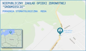 PORADNIA STOMATOLOGICZNA - NIEPUBLICZNY ZAKŁAD OPIEKI ZDROWOTNEJ "ŚRÓDMIEŚCIE" - REDA 36,  REDA