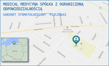 GABINET STOMATOLOGICZNY - MEDICAL MEDYCYNA SPÓŁKA Z OGRANICZONĄ ODPOWIEDZIALNOŚCIĄ - UL. SZKOLNA 4,  PSZCZÓŁKI