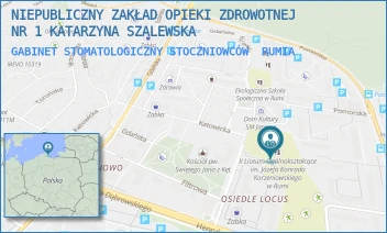 GABINET STOMATOLOGICZNY STOCZNIOWCÓW - NIEPUBLICZNY ZAKŁAD OPIEKI ZDROWOTNEJ NR 1 KATARZYNA SZALEWSKA - UL. STOCZNIOWCÓW 6,  RUMIA