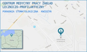 PORADNIA STOMATOLOGICZNA - CENTRUM MEDYCYNY PRACY ZAKŁAD LECZNICZO-PROFILAKTYCZNY - UL. LOTNICZA 1,  KWIDZYN