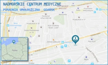 PORADNIA UROLOGICZNA - NADMORSKIE CENTRUM MEDYCZNE SPÓŁKA Z OGRANICZONĄ ODPOWIEDZIALNOŚCIĄ - UL. KOŁOBRZESKA 46,  GDAŃSK