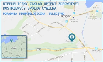 PORADNIA STOMATOLOGICZNA - NIEPUBLICZNY ZAKŁAD OPIEKI ZDROWOTNEJ KOSTRZEWSCY SPÓŁKA CYWILNA - UL. KASZUBSKA 24,  SULĘCZYNO