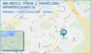 PORADNIA STOMATOLOGICZNA - ARS MEDICA SPÓŁKA Z OGRANICZONĄ ODPOWIEDZIALNOŚCIĄ - UL. SOJOWA 22,  GDYNIA