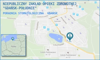 PORADNIA STOMATOLOGICZNA - NIEPUBLICZNY ZAKŁAD OPIEKI ZDROWOTNEJ "GDAŃSK-POŁUDNIE" - UL. JELENIOGÓRSKA 19,  GDAŃSK