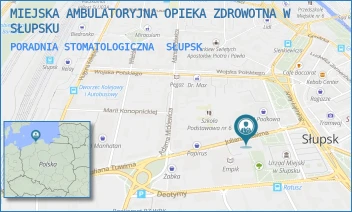PORADNIA STOMATOLOGICZNA - MIEJSKA AMBULATORYJNA OPIEKA ZDROWOTNA W SŁUPSKU - UL. TUWIMA 37,  SŁUPSK