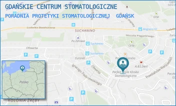PORADNIA PROTETYKI STOMATOLOGICZNEJ - GDAŃSKIE CENTRUM STOMATOLOGICZNE - UL. ZYGMUNTA NOSKOWSKIEGO 17A,  GDAŃSK