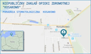 PORADNIA STOMATOLOGICZNA - NIEPUBLICZNY ZAKŁAD OPIEKI ZDROWOTNEJ "KOSAKOWO" - UL. ŻEROMSKIEGO 51,  KOSAKOWO