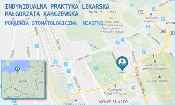 PORADNIA STOMATOLOGICZNA - INDYWIDUALNA PRAKTYKA LEKARSKA MAŁGORZATA KARCZEWSKA - UL. WIELKOPOLSKA 6,  MIASTKO