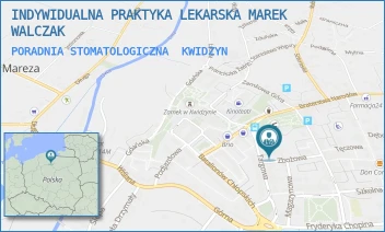 PORADNIA STOMATOLOGICZNA - INDYWIDUALNA PRAKTYKA LEKARSKA MAREK WALCZAK - UL. ZBOŻOWA 1,  KWIDZYN
