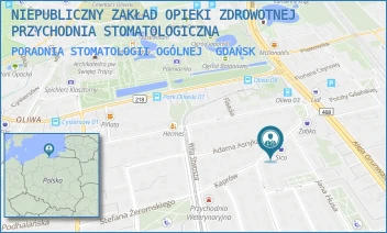 PORADNIA STOMATOLOGII OGÓLNEJ - NIEPUBLICZNY ZAKŁAD OPIEKI ZDROWOTNEJ PRZYCHODNIA STOMATOLOGICZNA - UL. KAPRÓW 5,  GDAŃSK