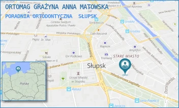 PORADNIA ORTODONTYCZNA - ORTOMAG GRAŻYNA ANNA MATOWSKA - UL. TEATRALNA 1/1,  SŁUPSK