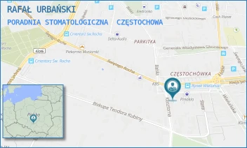 PORADNIA STOMATOLOGICZNA - RAFAŁ URBAŃSKI - RYNEK WIELUŃSKI 13,  CZĘSTOCHOWA