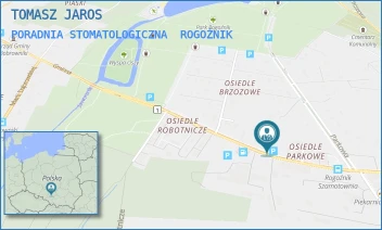 PORADNIA STOMATOLOGICZNA - TOMASZ JAROS - UL. KOŚCIUSZKI 220,  ROGOŹNIK