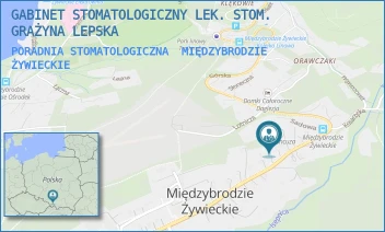 PORADNIA STOMATOLOGICZNA - GABINET STOMATOLOGICZNY LEK. STOM. GRAŻYNA LEPSKA - BESKIDZKA 89,  MIĘDZYBRODZIE ŻYWIECKIE